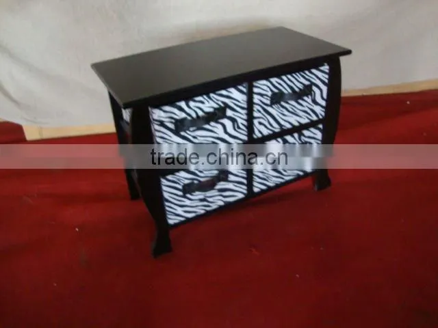 nice Wooden cabinet with willow baskets,home furniture,rattan drawers