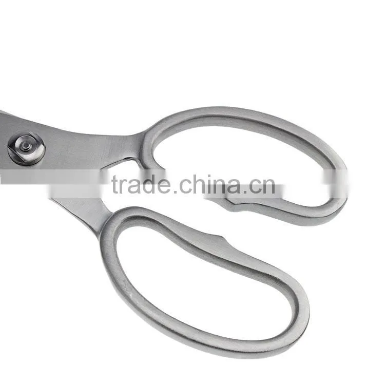 All purpose stainless steel kitchen scissors for bone cutting