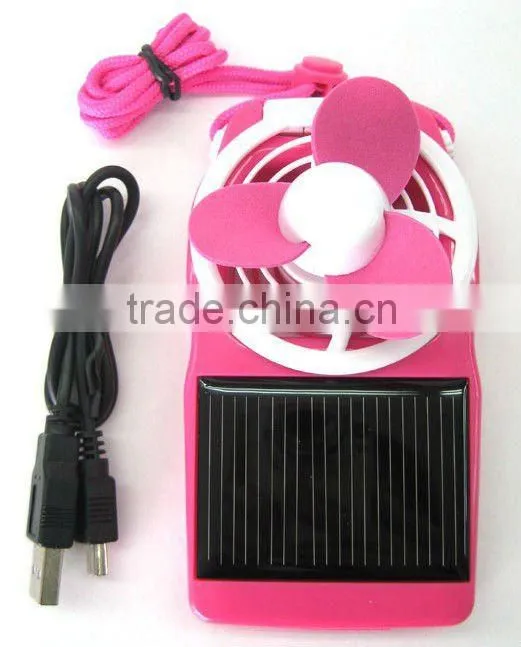 latest promotional boys gift item fan with solar battery