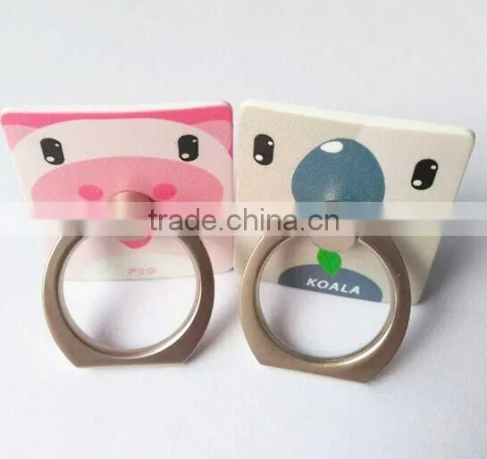 2016 Cheap OEM Logo Mobile Phone Ring Holder Cell Phone Car Holder