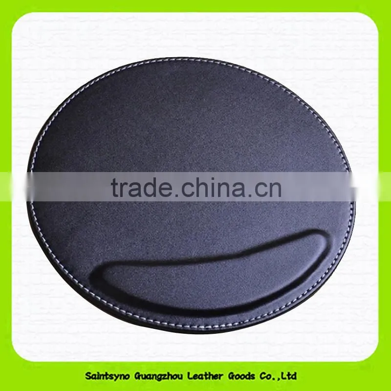 15006A OEM production pu leather promotion mouse pad,custom mouse pad,computer gaming mouse pad