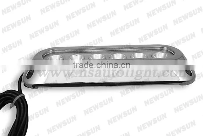 CE Certificated IP68 18W Waterproof LED Light For Swimming Pool/Sea Yacht