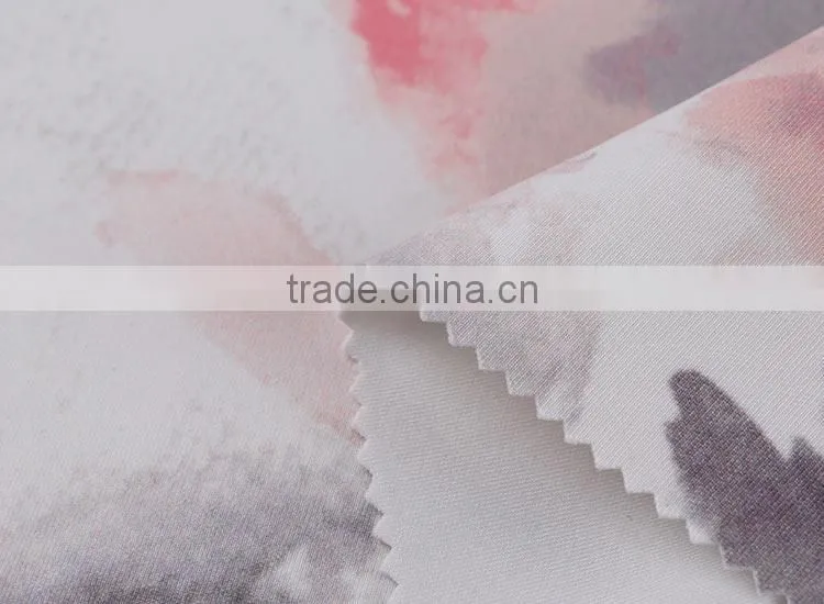 2016 LANCONG sublimation digital printing knitted fabric, jogging fabric, collar rib fabric