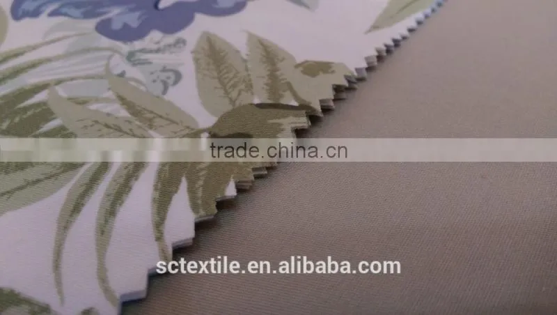 98%Cotton 2%spandex Stretch Cotton Flower Printing Twill Woven Fabric 32x32+40D/170x65