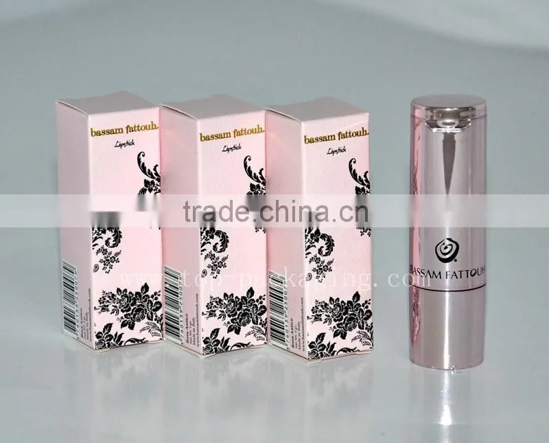 Factory price custom printed black luxury packaging paper perfume box