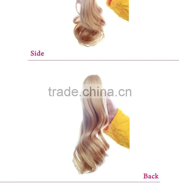 Guangzhou Hairmay Synthetic Fiber clip on hair extension