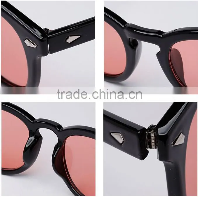 Hot selling colorful lens full frame polarized wooden sunglasses for women