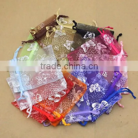 10*25cm In Stock High Quality Black Jewelry Velvet Gift Custom Velvet Jewelry Bag