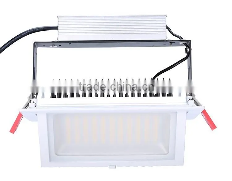 5 years warranty CE TUV driver led downlight square 20w