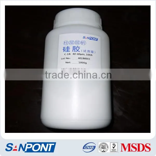 SANPONT Narrow Pore Silica Gel C18 Minimum Water Content Spherical