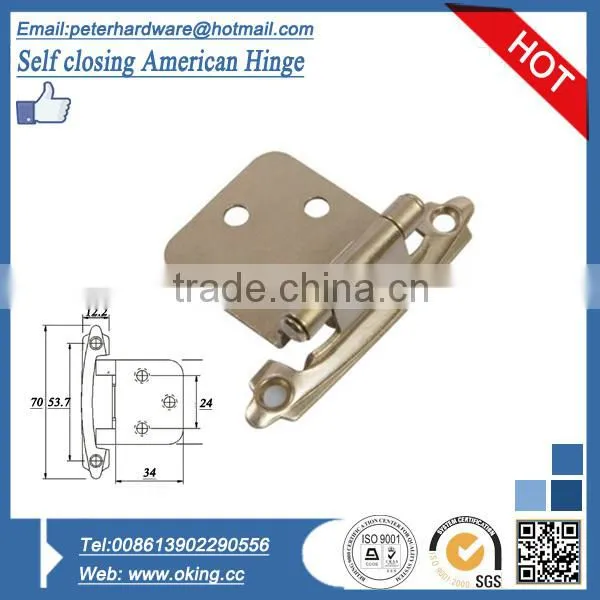 70x34 steel self closing hinge