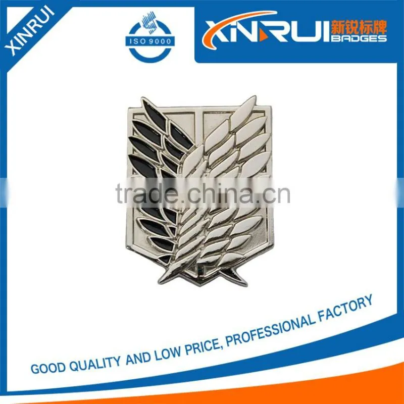 2016 Top level for handbag permanent adhesive printing machine metal label&lapel