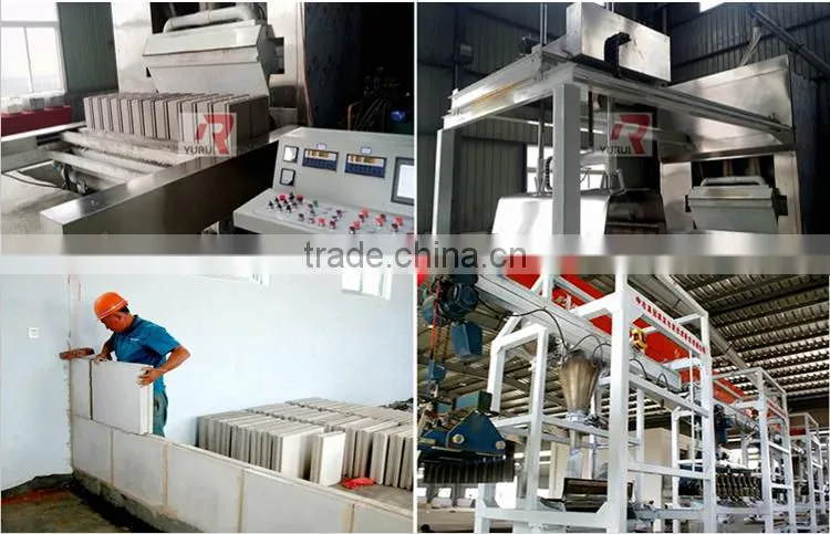 JH-GBL 20,000~300,000sqm gypsum block construction machine line /gypsum block production line