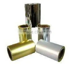 Silver PVC sheet plastic PVC film roll , thermoforming use