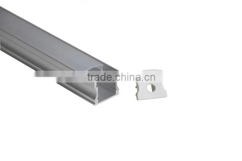 Wide Inner Space Putting Strips Recessed Aluminum Led Edge Lit Profile