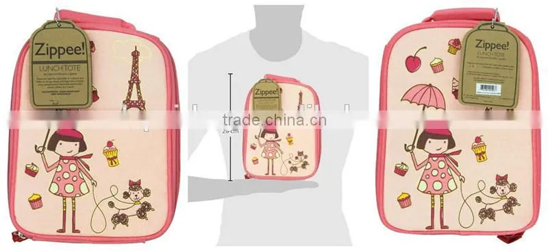 New Cotton Baby Kids Tote Bag Cute Kids Lunch Tote Bag