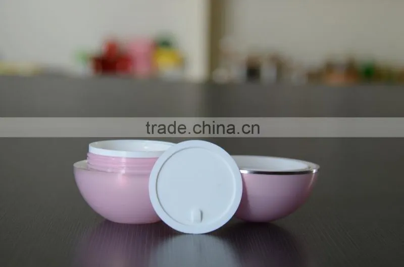 ball shape cute crazy selling empty 100g cosmetic jar