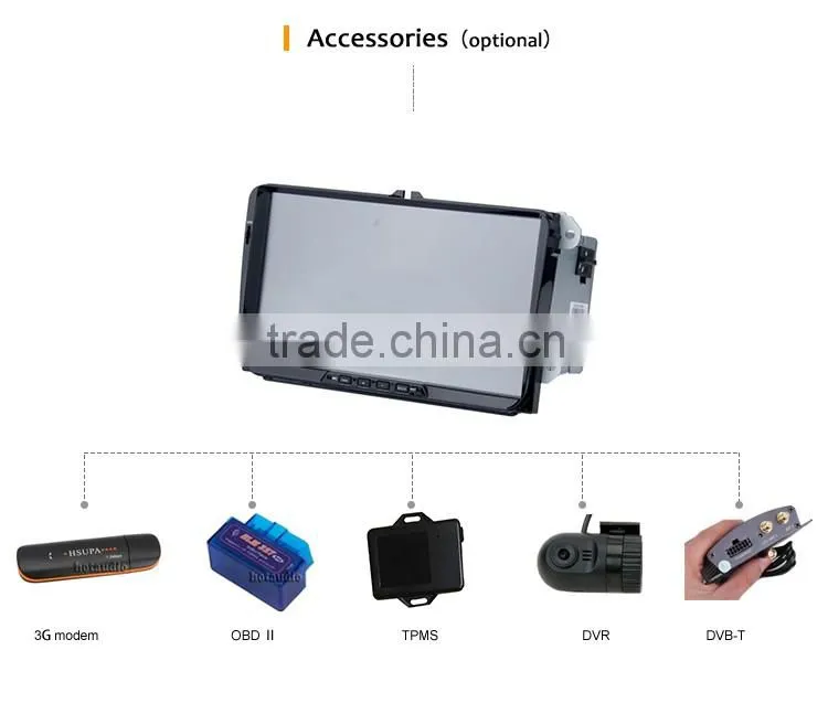 Car dvd player GPS for volkswagen sharan