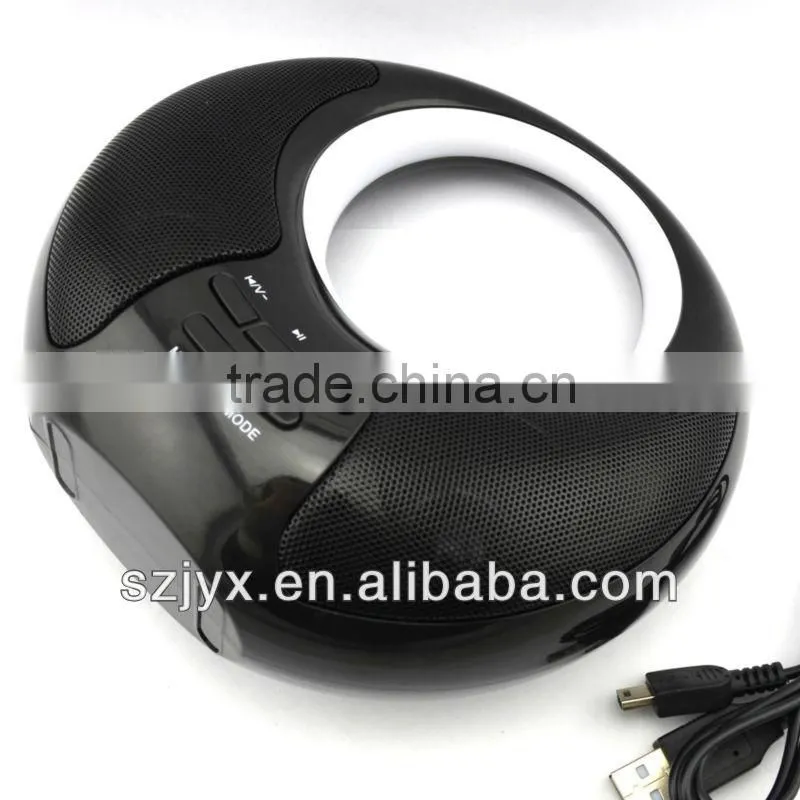 JY15 mini portable wireless music speaker with FM radio and TF card function
