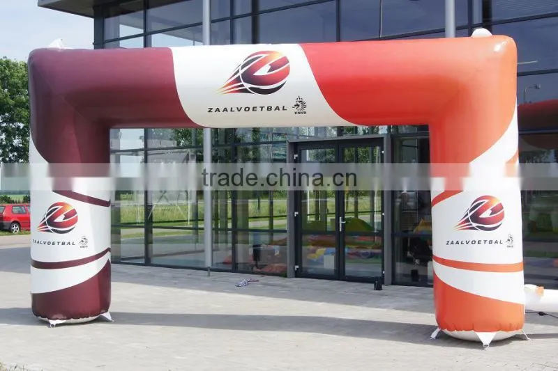 inflatable knvb arch /commercial inflatable arch/inflatable wedding arches