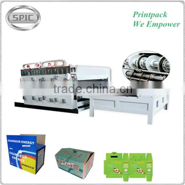 Semi automatic carton printer for corrugated board