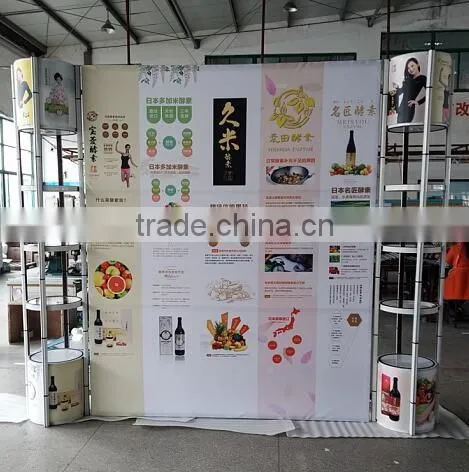 3x3 or 6x3 China display booth exhibition with graphic design