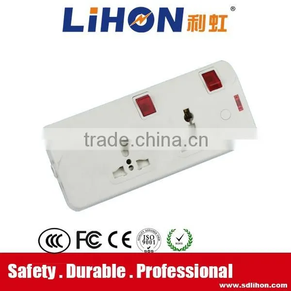 universal power strip with swithches