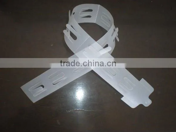 Plastic clip strips