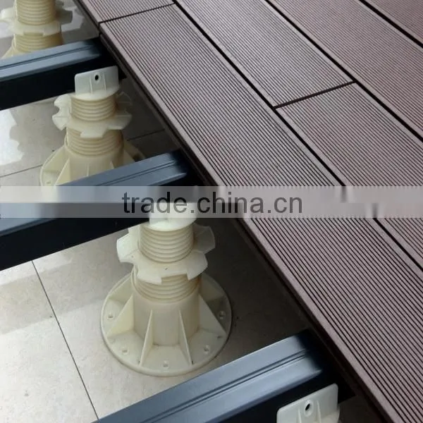 ABS material white adjustable plastic floor support pedestals