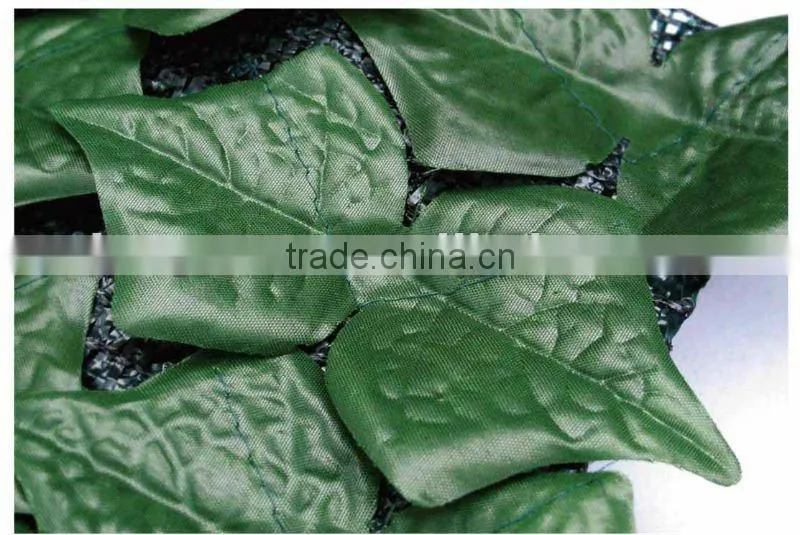 Garden ornaments artificial leaf fence