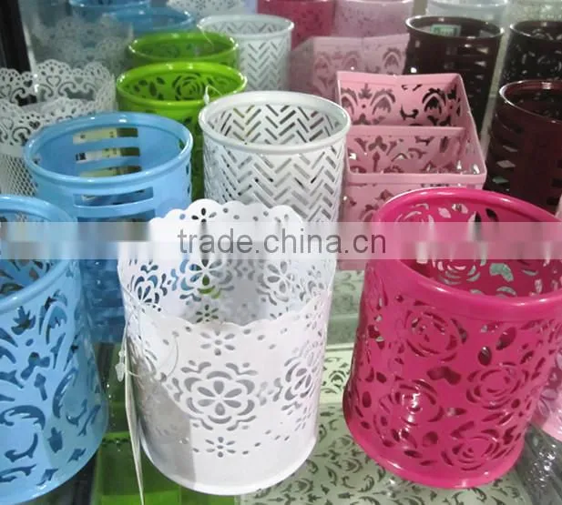 mesh office pen holder pen cup pen vase
