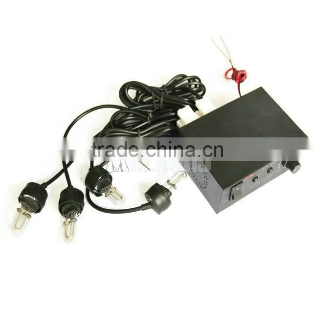 Type R 12V Multi-Function Adjustable Warning Strobe Light 8 Function Multi-color cover U tube led