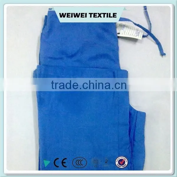 factory price polyester cotton fabric wholesale dyed uniform fabric