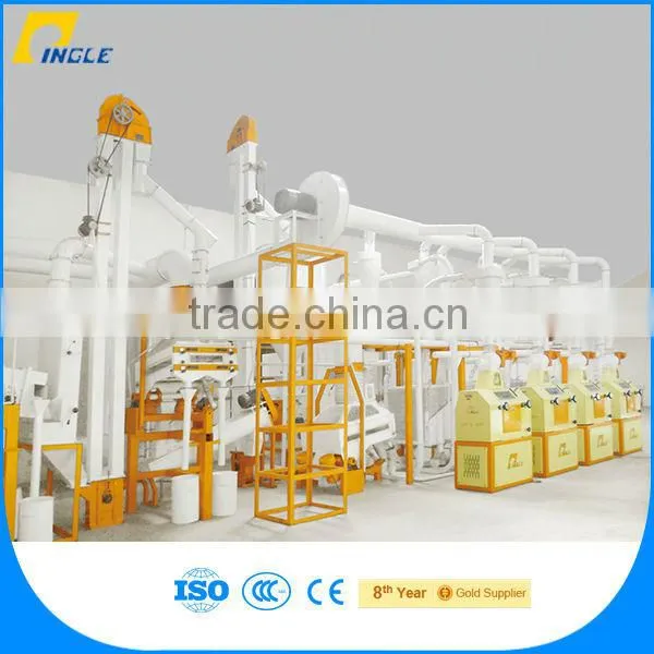 200TPD Maize steel melting plant and Wheat flour milling machines