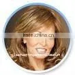 2014 new arrival golden lace front wigs with bangs