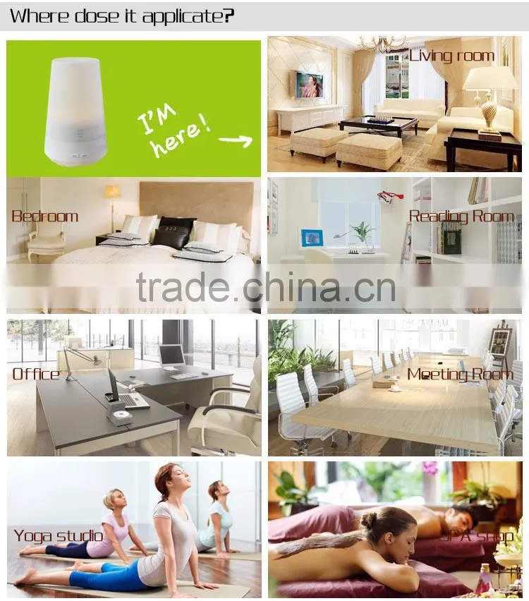 ultrasonic diffuser humidifier / aromatherapy air diffuser / electric oil aroma diffuser