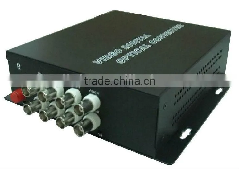 8 channel Digital Video Optic Transceiver
