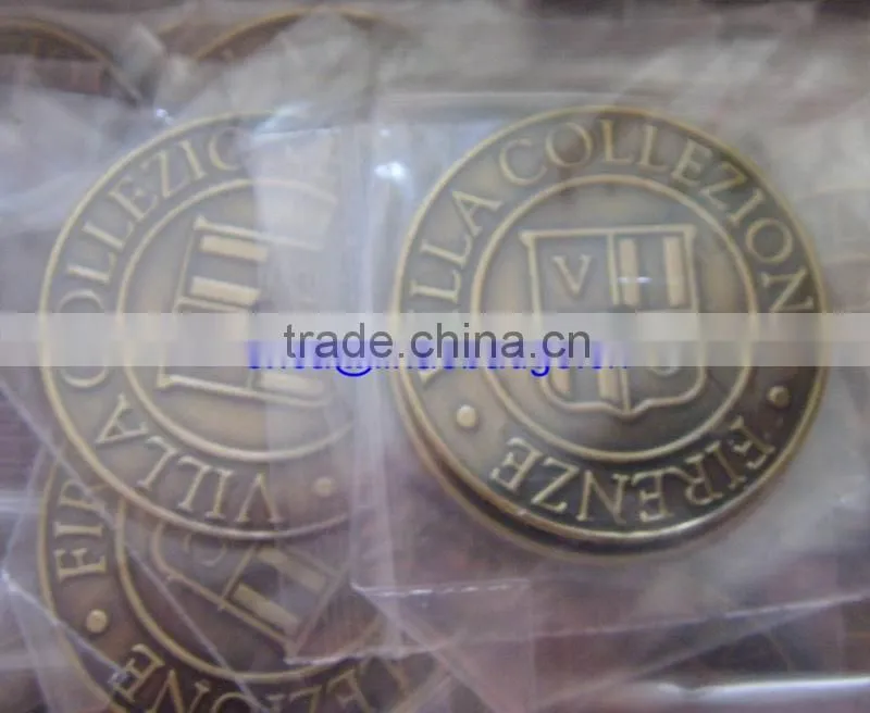NO MOQ!Enamel metal challenge coin, Custom medal coins,commemorative round coins