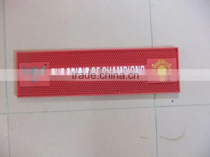 Hot sales custom rubber pvc bar mat