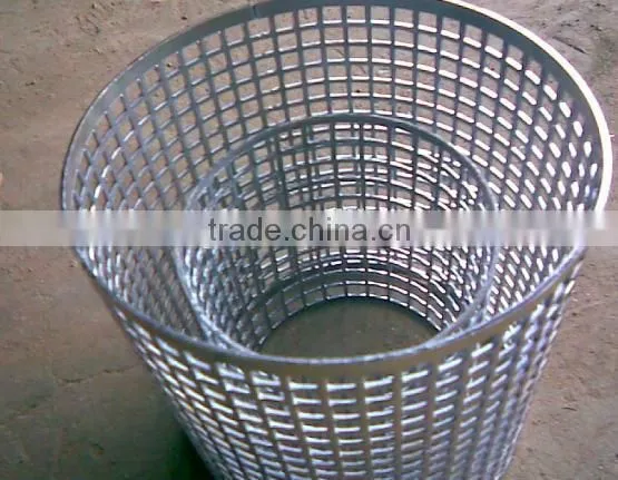 Stainless steel square hole mesh/stainless steel hex mesh
