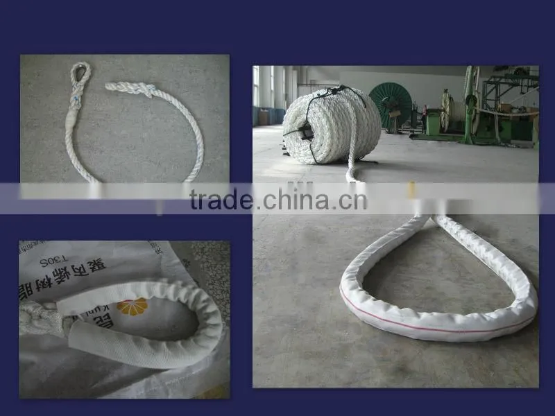 packing rope/ twine pp rope /mooring rope/used ship rope/ polyester rope