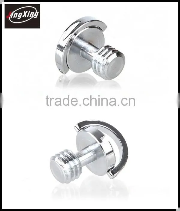 1/4"-20 D ring camera screw