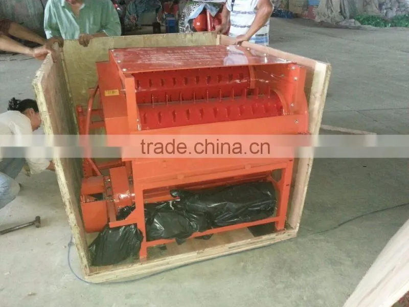 Multi purpose gasoline driven soybean thresher