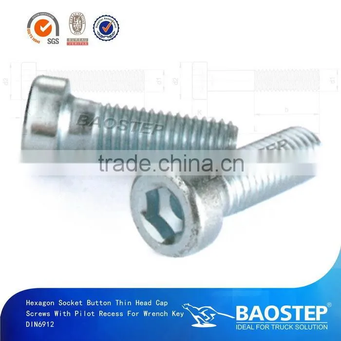 BAOSTEP 100% Good Feedback Grab Your Own Design Low Price Black Chrome Bolts