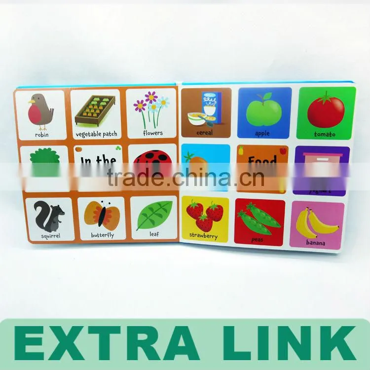 Hard cover children English educated textbook printing
