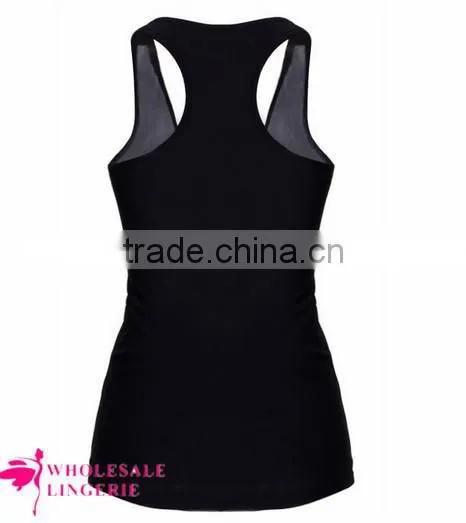 High quality milk silk underwaist tank top women Bones/X Ray/Skeleton Black Summer Tank Top BX006