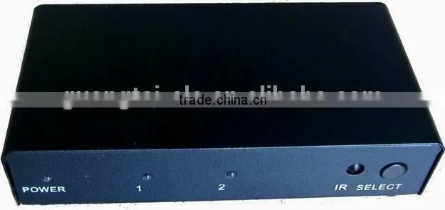 High quality HDMI switch 2X1,Support 1080P 3D HDCP
