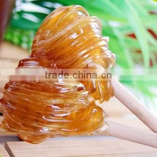 bowl packed high golden maltose syrup