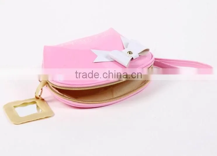 2015 China Wholesale Custom Makeup Travel Toiletry Promotional Fashion Cosmetic Bags