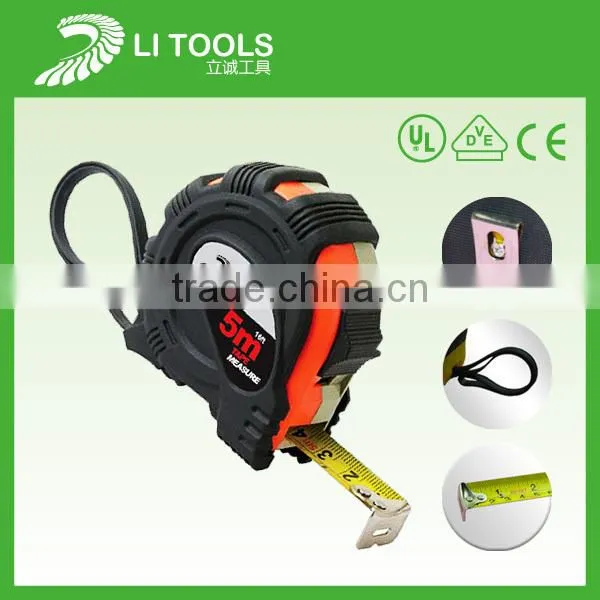 Top quality laser level with tape measure steel measure tape 5m promotional tape measure